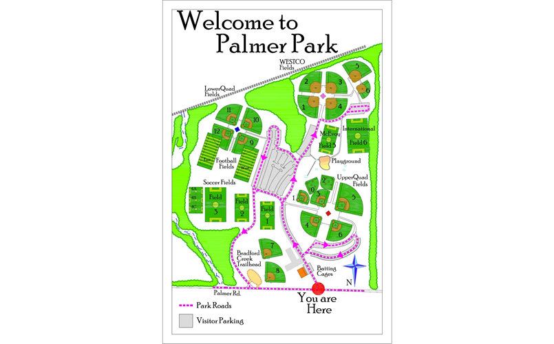 Palmer Park Map